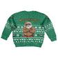 South Africa Christmas Kid Ugly Christmas Sweater Christmas Santa Claus Tattoo - African Pride