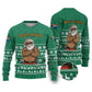 South Africa Christmas Ugly Christmas Sweater Christmas Santa Claus Tattoo - African Pride