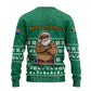 South Africa Christmas Ugly Christmas Sweater Christmas Santa Claus Tattoo - African Pride