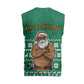 South Africa Christmas Knitted V-Neck Vest Christmas Santa Claus Tattoo - African Pride