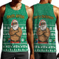 South Africa Christmas Men Tank Top Christmas Santa Claus Tattoo - African Pride