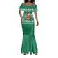 South Africa Christmas Mermaid Dress Christmas Santa Claus Tattoo - African Pride