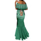 South Africa Christmas Mermaid Dress Christmas Santa Claus Tattoo - African Pride