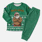South Africa Christmas Pajama Set Christmas Santa Claus Tattoo - African Pride