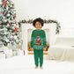 South Africa Christmas Pajama Set Christmas Santa Claus Tattoo - African Pride