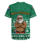 South Africa Christmas Rugby Jersey Christmas Santa Claus Tattoo - African Pride