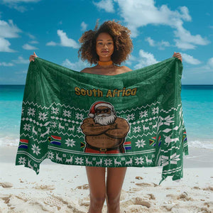 South Africa Christmas Sarong Christmas Santa Claus Tattoo - African Pride