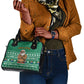 South Africa Christmas Shoulder Handbag Christmas Santa Claus Tattoo - African Pride