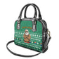 South Africa Christmas Shoulder Handbag Christmas Santa Claus Tattoo - African Pride