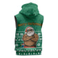 South Africa Christmas Sleeveless Hoodie Christmas Santa Claus Tattoo - African Pride