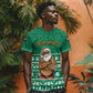 South Africa Christmas T shirt Christmas Santa Claus Tattoo - African Pride