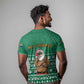 South Africa Christmas T shirt Christmas Santa Claus Tattoo - African Pride