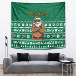 South Africa Christmas Tapestry Christmas Santa Claus Tattoo - African Pride