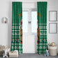 South Africa Christmas Window Curtain Christmas Santa Claus Tattoo - African Pride