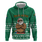 South Africa Christmas Zip Hoodie Christmas Santa Claus Tattoo - African Pride