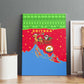 Eritrea Christmas Canvas Wall Art Santa Claus Camel Sleigh National Emblem - African Pride