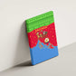 Eritrea Christmas Canvas Wall Art Santa Claus Camel Sleigh National Emblem - African Pride