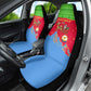 Eritrea Christmas Car Seat Cover Santa Claus Camel Sleigh National Emblem - African Pride