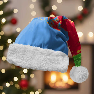 Eritrea Christmas Santa Hat Santa Claus Camel Sleigh National Emblem - African Pride