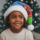Eritrea Christmas Santa Hat Santa Claus Camel Sleigh National Emblem - African Pride