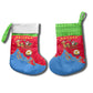 Eritrea Christmas Stocking Santa Claus Camel Sleigh National Emblem - African Pride