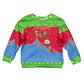 Eritrea Christmas Kid Ugly Christmas Sweater Santa Claus Camel Sleigh National Emblem - African Pride