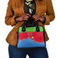 Eritrea Christmas Shoulder Handbag Santa Claus Camel Sleigh National Emblem - African Pride