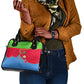Eritrea Christmas Shoulder Handbag Santa Claus Camel Sleigh National Emblem - African Pride