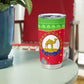 Eritrea Christmas Tumbler Cup Santa Claus Camel Sleigh National Emblem - African Pride