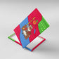 Eritrea Christmas Canvas Wall Art African Santa Gingerbread Harp National Flag Colors - African Pride
