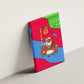 Eritrea Christmas Canvas Wall Art African Santa Gingerbread Harp National Flag Colors - African Pride