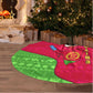 Eritrea Christmas Tree Skirt African Santa Gingerbread Harp National Flag Colors - African Pride