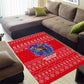 Tunisia Christmas Area Rug Desert Camel Crescent Snowflake Pattern - African Pride