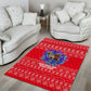 Tunisia Christmas Area Rug Desert Camel Crescent Snowflake Pattern - African Pride