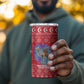 Tunisia Christmas 4 in 1 Can Cooler Tumbler Desert Camel Crescent Snowflake Pattern - African Pride