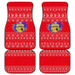 Tunisia Christmas Car Mats Desert Camel Crescent Snowflake Pattern - African Pride