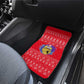 Tunisia Christmas Car Mats Desert Camel Crescent Snowflake Pattern - African Pride