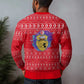 Tunisia Christmas Ugly Christmas Sweater Desert Camel Crescent Snowflake Pattern - African Pride