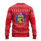 Tunisia Christmas Ugly Christmas Sweater Desert Camel Crescent Snowflake Pattern - African Pride