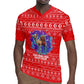 Tunisia Christmas Rugby Jersey Desert Camel Crescent Snowflake Pattern - African Pride