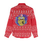 Tunisia Christmas Women Casual Shirt Desert Camel Crescent Snowflake Pattern - African Pride