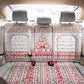 Tunisia Christmas Back Car Seat Cover Falcon Tree Snowflake and Festive Borders - African Pride