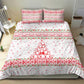 Tunisia Christmas Bedding Set Falcon Tree Snowflake and Festive Borders - African Pride