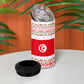 Tunisia Christmas 4 in 1 Can Cooler Tumbler Falcon Tree Snowflake and Festive Borders - African Pride
