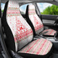 Tunisia Christmas Car Seat Cover Falcon Tree Snowflake and Festive Borders - African Pride