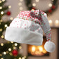 Tunisia Christmas Santa Hat Falcon Tree Snowflake and Festive Borders - African Pride