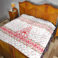 Tunisia Christmas Quilt Falcon Tree Snowflake and Festive Borders - African Pride