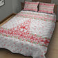 Tunisia Christmas Quilt Bed Set Falcon Tree Snowflake and Festive Borders - African Pride