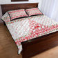 Tunisia Christmas Quilt Bed Set Falcon Tree Snowflake and Festive Borders - African Pride