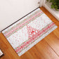 Tunisia Christmas Rubber Doormat Falcon Tree Snowflake and Festive Borders - African Pride